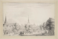 TvB T 037
<br/>
Markt te Gogh
<br/>
<em>Beijer, Jan de (1703 - 1780)</em>